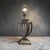 Copper 1991 Monumental Chapman Patinated Iron & Brass Urn Table Lamps - a Pair For Sale - Image 8 of 11