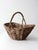 Early 20th Century Vintage Wicker Gathering Basket For Sale - Image 5 of 14