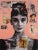 Figurative Audrey Hepburn Collage Pop Art Portrait Painting by Dane Shue For Sale - Image 3 of 3