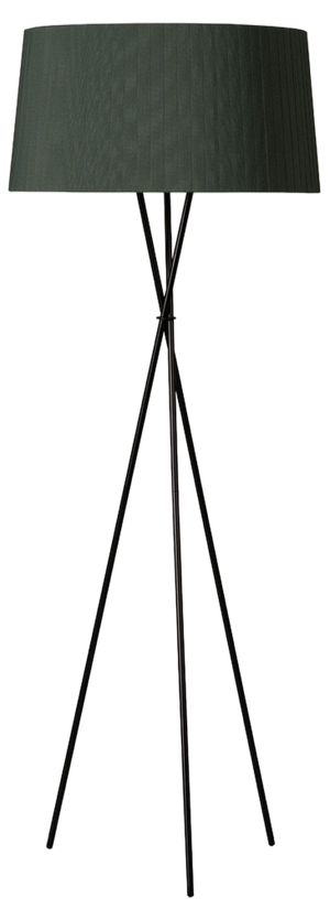 Green Trípode G5 Floor Lamp by Santa & Cole