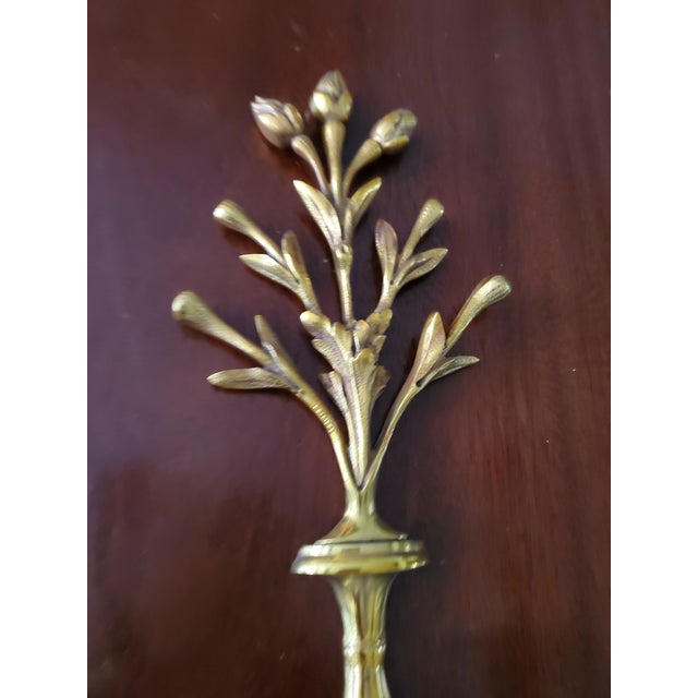 Vintage Maison Charles Style Mid-Century Hollywood Glamour Sconces - a Pair For Sale In Boston - Image 6 of 7