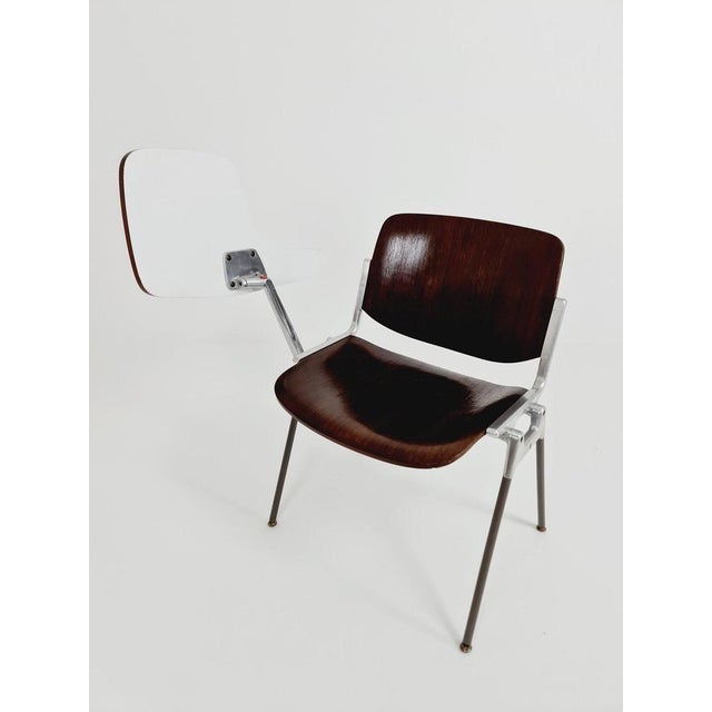 Wood Vintage Italian Castelli Chairs by Giancarlo Piretti, 1960s For Sale - Image 7 of 11