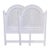 Tall Tommy Bahama Twin Headboards – Lacquered in Super White For Sale