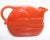 1960s Retro Barware Vintage Bright Orange Pitcher by Joseph Magnin Italy For Sale - Image 11 of 13