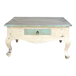 Late 20th Century Farmhouse Frenchie Table For Sale
