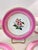 Antique French Pink Old Paris Porcelain hand-painted dessert set with 12 plates and 5 assorted tazzas, porcelain with gilt accents - 17 pcs For Sale - Image 14 of 18