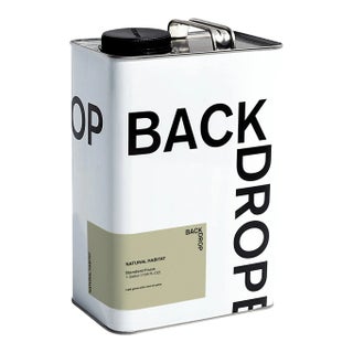 BACKDROP Standard Finish Interior Paint in Natural Habitat (Light Green with a Hint of Yellow) - 1 Gallon For Sale