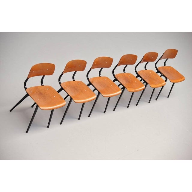 Friso Kramer Revolt Chair attributed to Friso Kramer for Ahrend De Cirkel, 1963 For Sale - Image 4 of 11