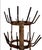 Early 20th Century Antique French "Hérisson" Bottle Drying Rack For Sale - Image 5 of 12