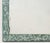 Sage Green Ground Paint-Decorated Wood Framed Arch Form Mirror For Sale - Image 4 of 6