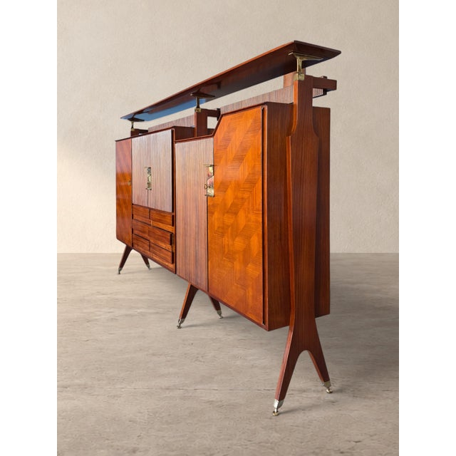 Mid-Century Italian Sideboard from La Permanente Mobili Cantù, 1950s For Sale - Image 6 of 18
