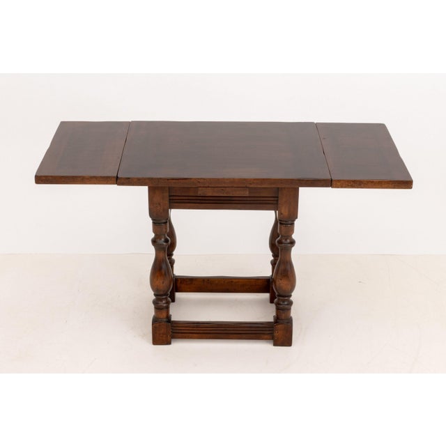 Victorian Victorian Oak Drawleaf Table, 19th Century For Sale - Image 3 of 8