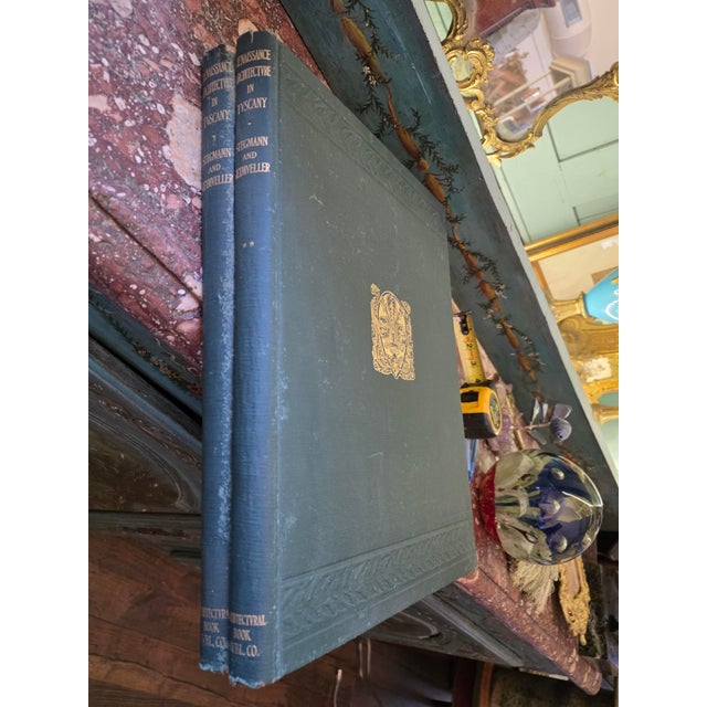 Renaissance Architecture in Tuscany by Carl Von Stegmann and by Heinrich Von Geymveller For Sale - Image 10 of 16