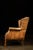 Traditional Vintage Tufted Leather Chesterfield Armchair in Camel Brown For Sale - Image 3 of 8
