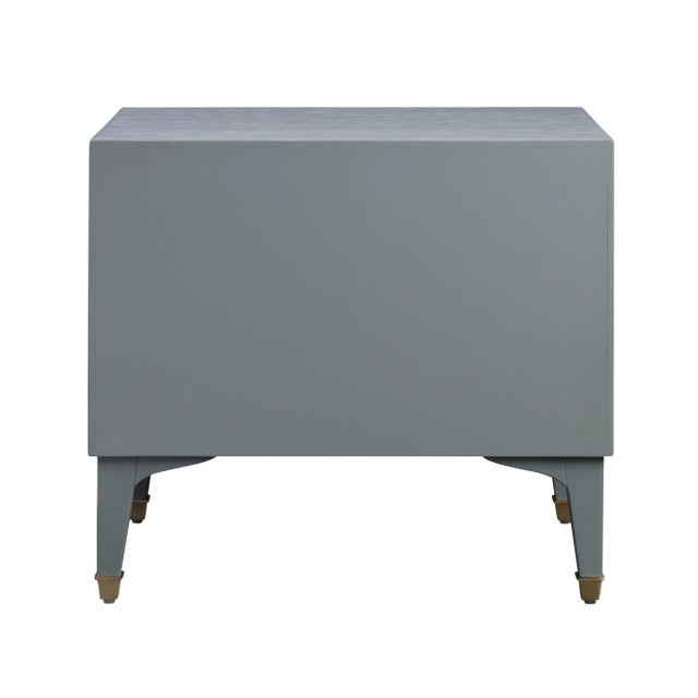 2020s Divine Grey Nightstand For Sale - Image 5 of 10
