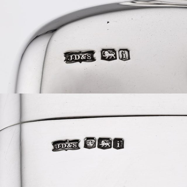 20th Century Victorian Silver Hip Flask & Cup from James Dixon & Son, 1901 For Sale - Image 11 of 12