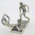 Vintage Italian Penalty Kick Soccer Scene Figurine in Sterling Silver 925, Arezzo, 1980s For Sale - Image 6 of 13