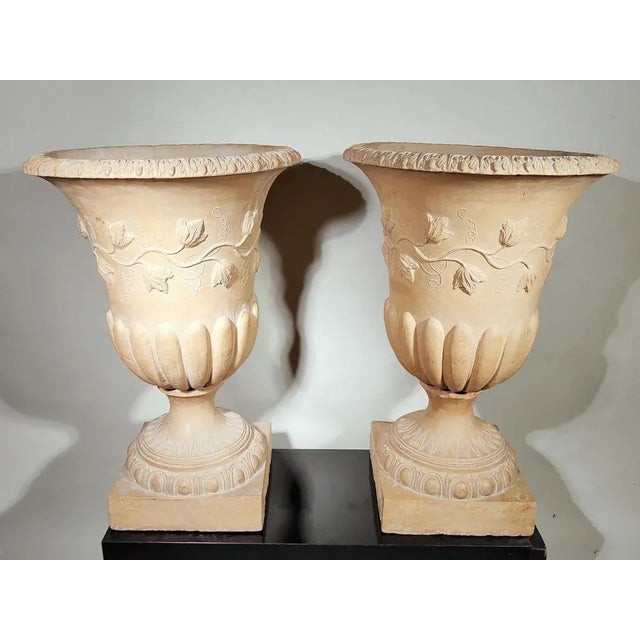 Antique Terracotta Cups, 1846, Set of 2 For Sale - Image 8 of 12