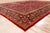 Red Red Antique Persian Sarouk Rug, 13'08 X 17'02 For Sale - Image 8 of 10
