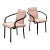 1980s Mandarin Chairs Attributed to Ettore Sottsass for Knoll - Set of 2 For Sale