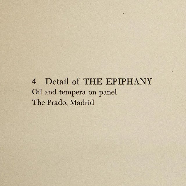 1950s 1955 After Bosch "The Epiphany" (Detail), Vintage Full-Color Print For Sale - Image 5 of 8