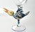 Glass Set of 4 Art Glass Bird Goblets by Janis Miltenberger For Sale - Image 7 of 8