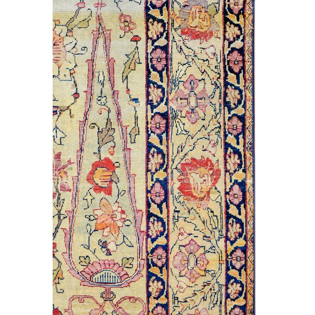 Traditional Late 19th Century Lavar Kirman Rug For Sale - Image 3 of 7