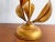 1970s Hollywood Regency Gold Flower-Shaped Table Lamp in the style of Koegl, 1970s For Sale - Image 5 of 10