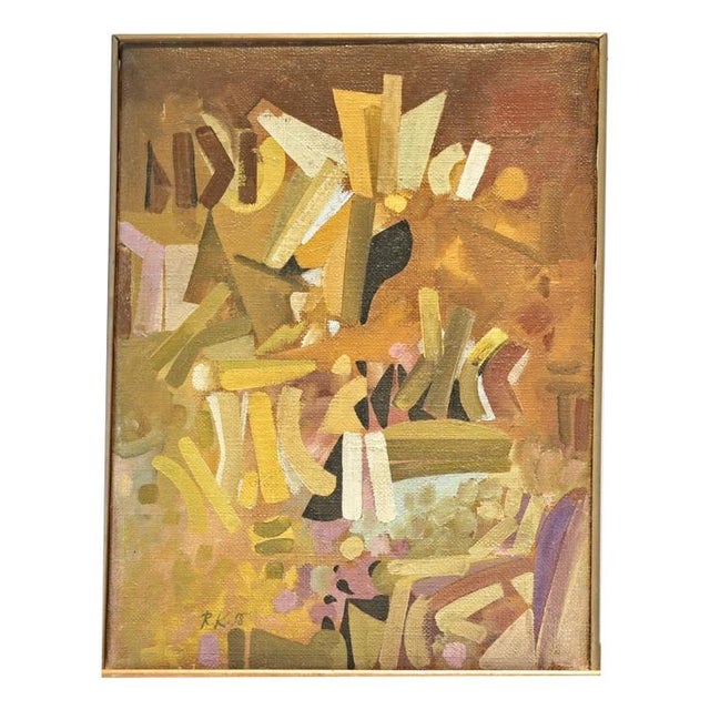 Oil Painting, Apotheose, Rose Kurtzke, Berlin, 1958 For Sale - Image 11 of 11