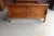 French Country Ethan Allen Country French Queen Raised Panel Sleigh Bed For Sale - Image 3 of 4