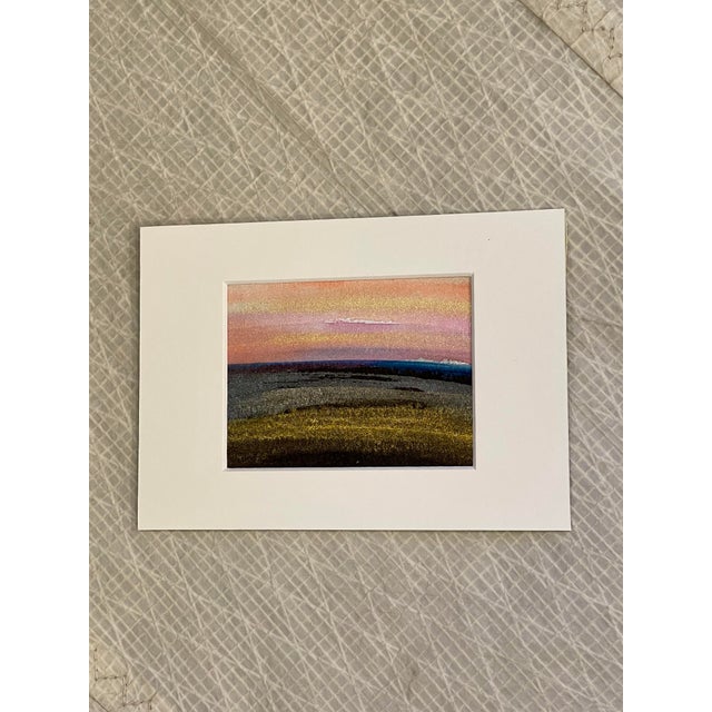 Chance Encounter Contemporary Mixed-Media Painting For Sale - Image 4 of 5