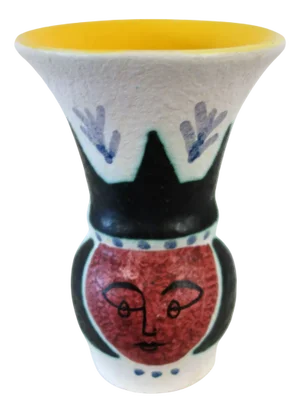 Ceramic Vase by Jacques Sagan for Vallauris, 1950s