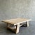 Reclaimed Elm Wood Coffee Table For Sale In Los Angeles - Image 6 of 9