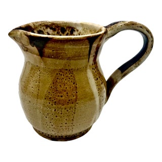 Vintage Studio Pottery Creamer - Signed For Sale