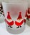 Mid-Century Modern Vintage Culver LTD Christmas Santa & Reindeer Frosted Tumblers, Set of 6 For Sale - Image 3 of 10