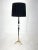 Mid-Century Brass, Onyx & Ebonized Wood Floor Lamp, Italy, 1950s For Sale - Image 11 of 12