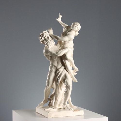 Glazed Terracotta The Rape of Proserpina Sculpture For Sale - Image 15 of 15