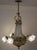 Antique hot air balloon chandelier from the Belle Époque, dating between 1890 and 1910. Made of chiseled gilt bronze and...