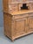 French Provincial Antique Eastern European Pine Stepback China Cabinet Sideboard Hutch For Sale - Image 3 of 18