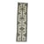 1970s Vintage Turkish Handmade Wool Cotton White Runner Rug For Sale