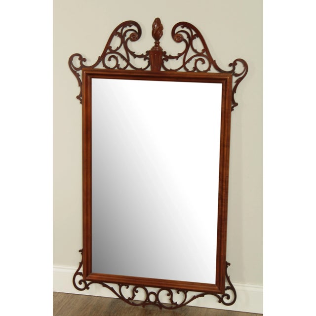 High Quality Large Pierced Carved Frame Beveled Wall Mirror