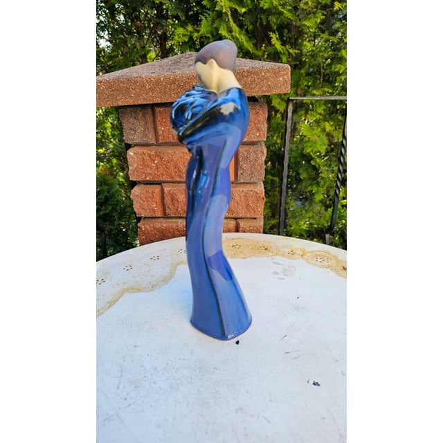 Ceramic Mother and Child Figurine by Ewa Jarenskog for Jie Gantofta, 1970s For Sale - Image 6 of 8