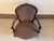 Late 19th Century Louis XV Provincial Walnut Fauteuil Bergere Chair For Sale In New York - Image 6 of 10