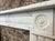 19th Century Carrara Marble Bullseye Fireplace Mantelpiece - Missing Top Shelf Piece For Sale - Image 10 of 10