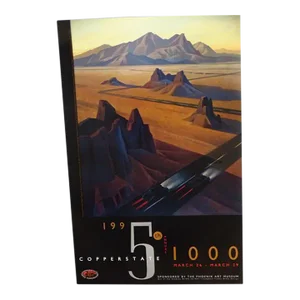 1995 Copperstate 1000 Event Poster, Rare by Ed Mell