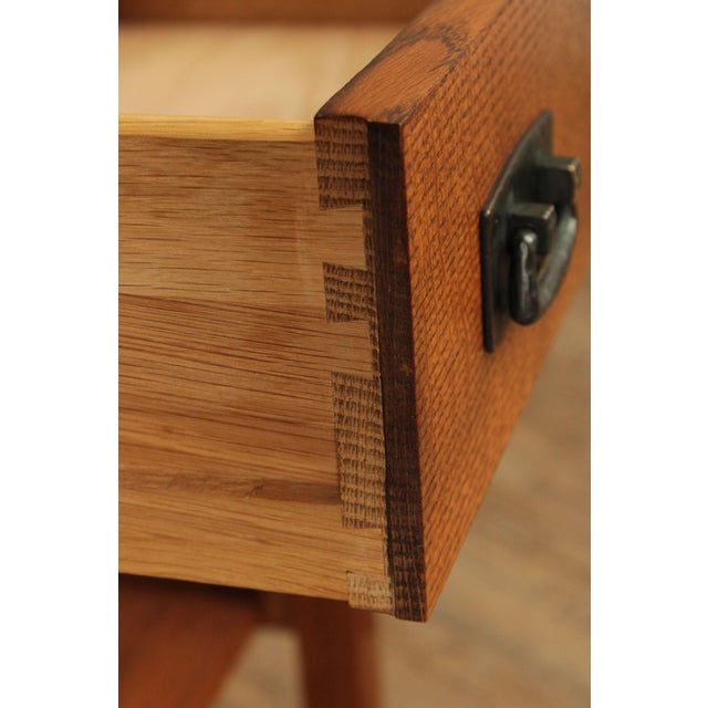 Stickley Stickley Mission Collection Oak One-Drawer Nightstand For Sale - Image 4 of 12
