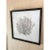 This purchase is for 1 framed fan coral print each varying slightly with an espresso colored frame with ivory linen from...