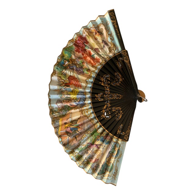 Vintage Spanish Fan, 1960s For Sale