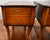 Shaw Furniture Company 1940s Shaw Decorating Corp English Regency Satinwood Pair Side Tables End Tables For Sale - Image 4 of 14