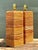 Wood Vintage Pencil Reed Table Lamps - A Pair For Sale - Image 7 of 14